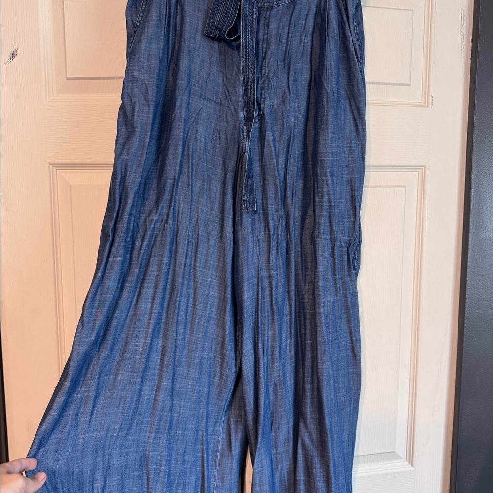 Anthropologie pleated wide leg pilcro
